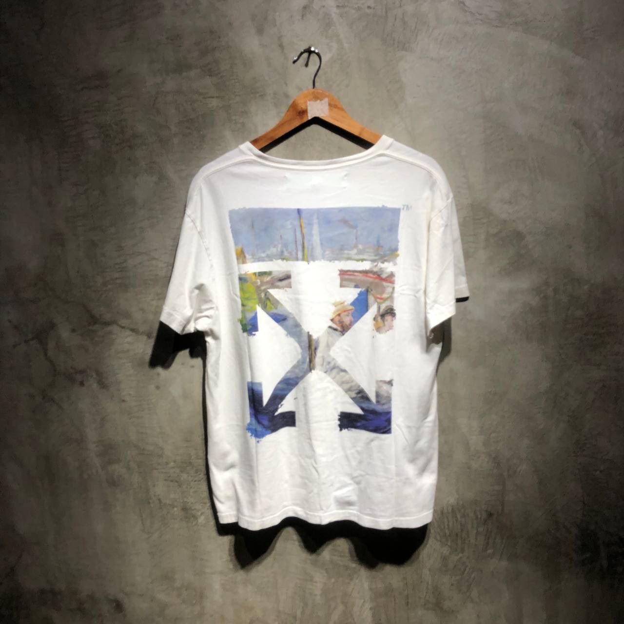 Off White Off white Oil Painting arrows tee Grailed