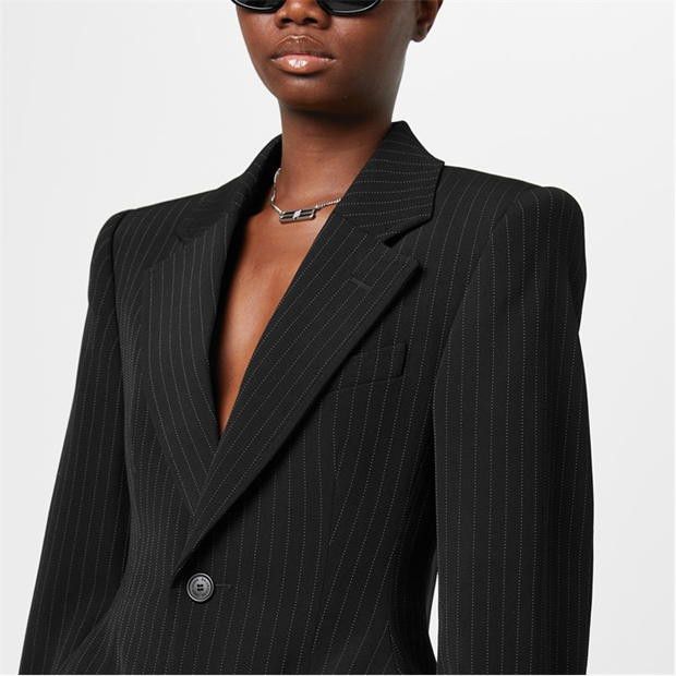 Balenciaga o1g2r1mq0924 Blazer in Black Size M / US 6-8 / IT 42-44 - 5 Thumbnail