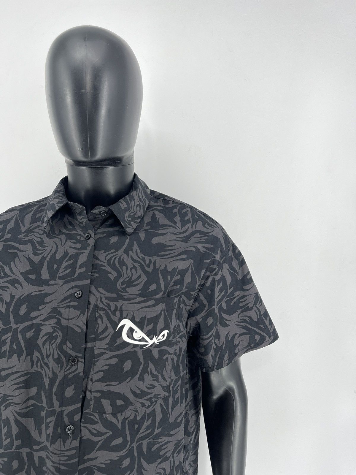 Japanese Brand × Vintage VINTAGE 90s NO FEAR BIG LOGO SHIRT HIPHOP MONOGRAM Size US S / EU 44-46 / 1 - 6 Thumbnail