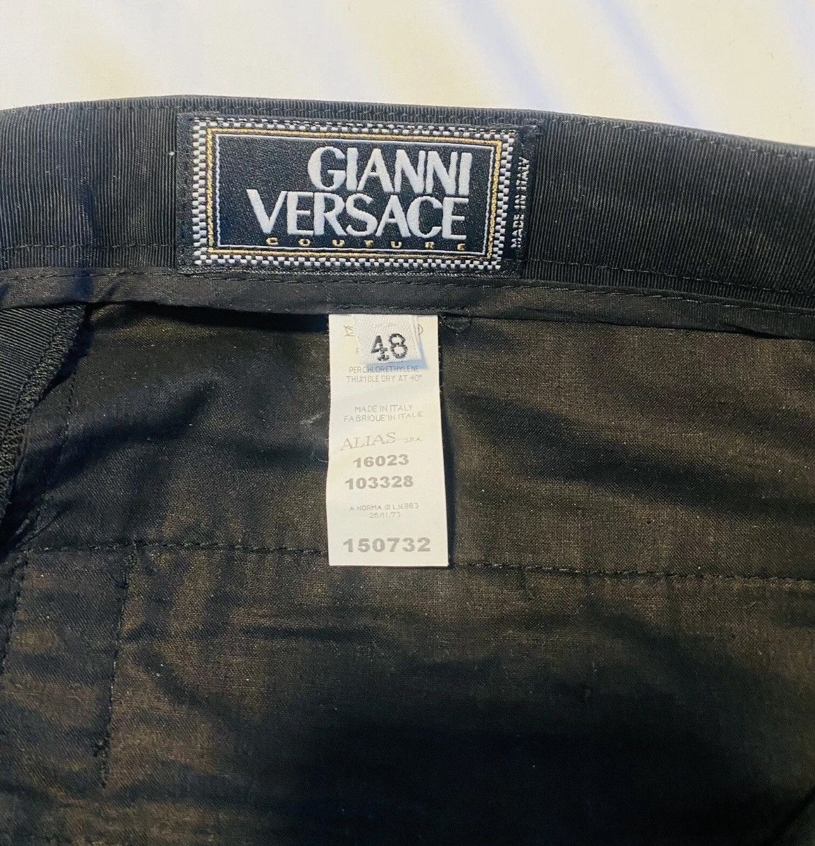 Versace Gianni Versace black and pink Tuxedo Size 48R - 13 Thumbnail