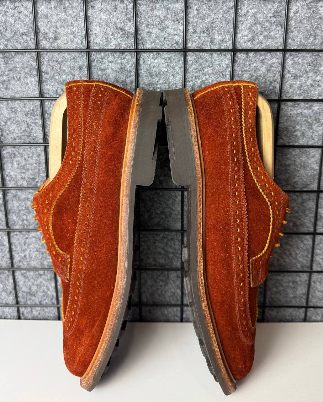 Mark McNairy Mark McNairy Men’s Suede Brogue Size US 8 / EU 41 - 4 Thumbnail