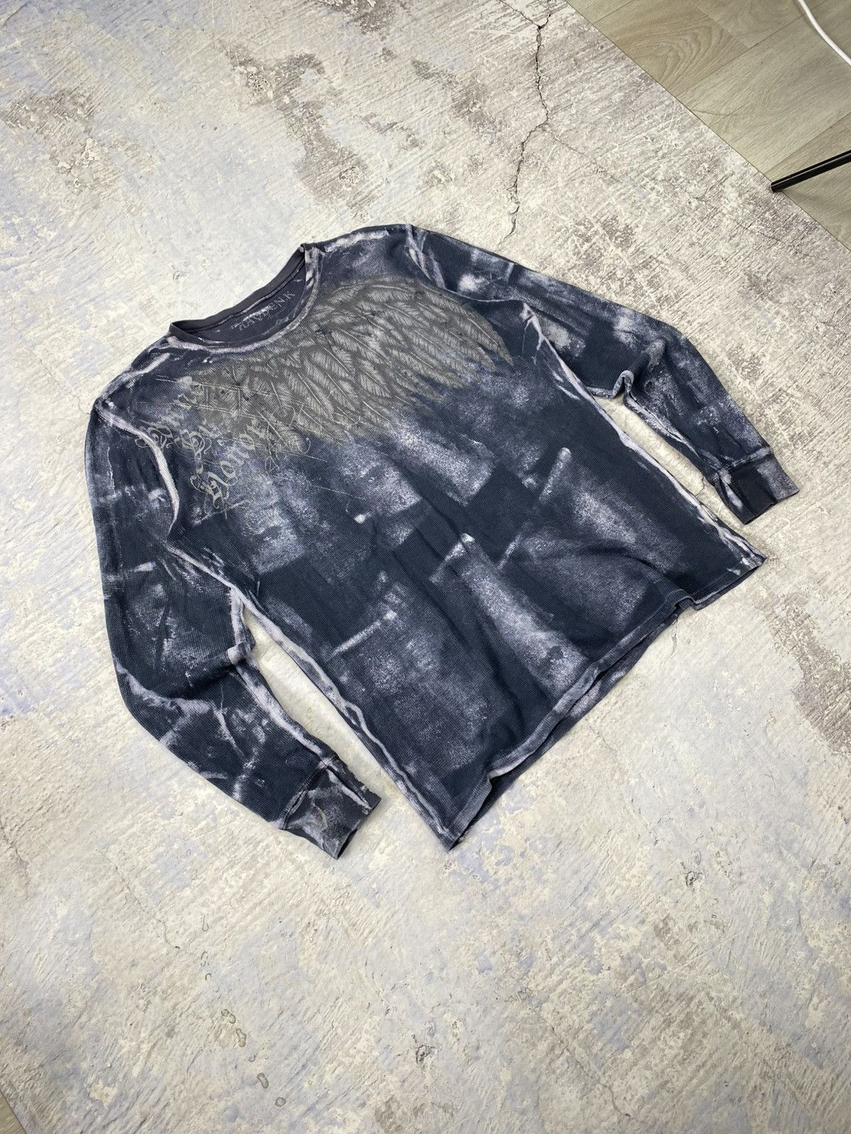 Kayden K Kayden K longsleeve mens avantgarde rock affliction trippnyc Size US XL / EU 56 / 4 - 3 Thumbnail