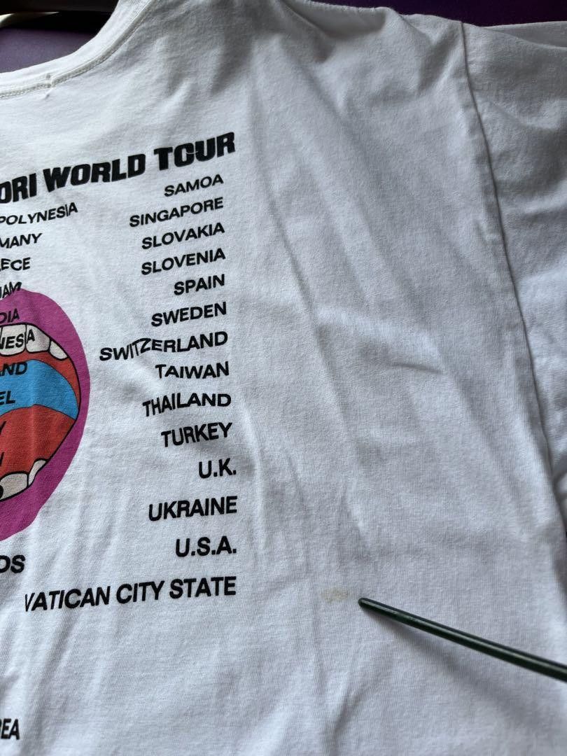 Hysteric Glamour HYSTERIC GLAMOUR YOKOO TADANORI WORLD TOUR T-Shirt White Size ONE SIZE - 10 Thumbnail