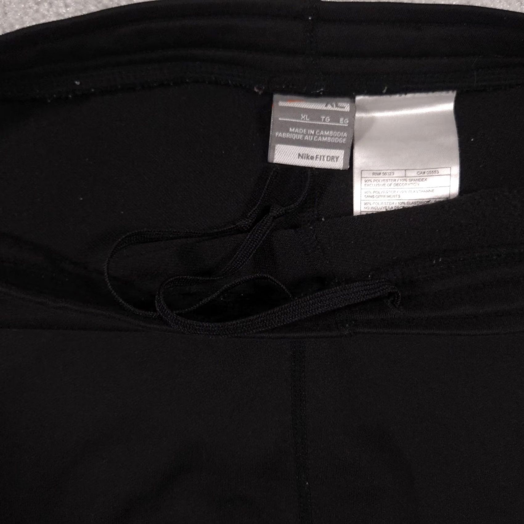 Nike Nike FIT Dry Kobe Compression Pants Mens XL Black Base Layer Leggings Athletic Size US 36 / EU 52 - 6 Thumbnail