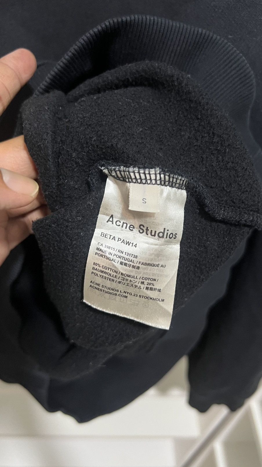Acne Studios Beta PAW14 Acne Studios Turtleneck Jumper Size US S / EU 44-46 / 1 - 8 Thumbnail