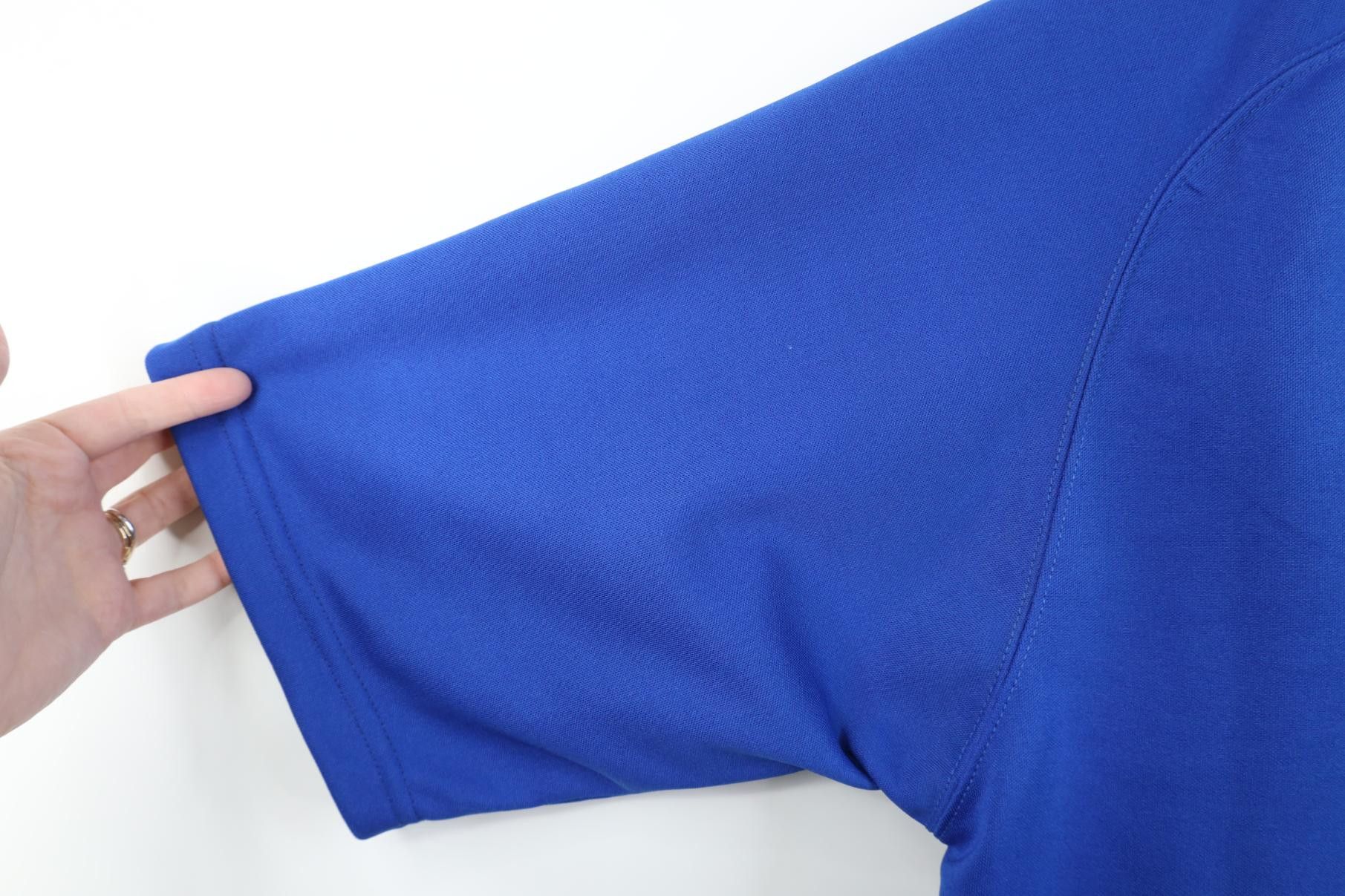 Vintage Vintage 90s Y2K Streetwear Knit Baseball Jersey Royal Blue Size US XL / EU 56 / 4 - 9 Thumbnail