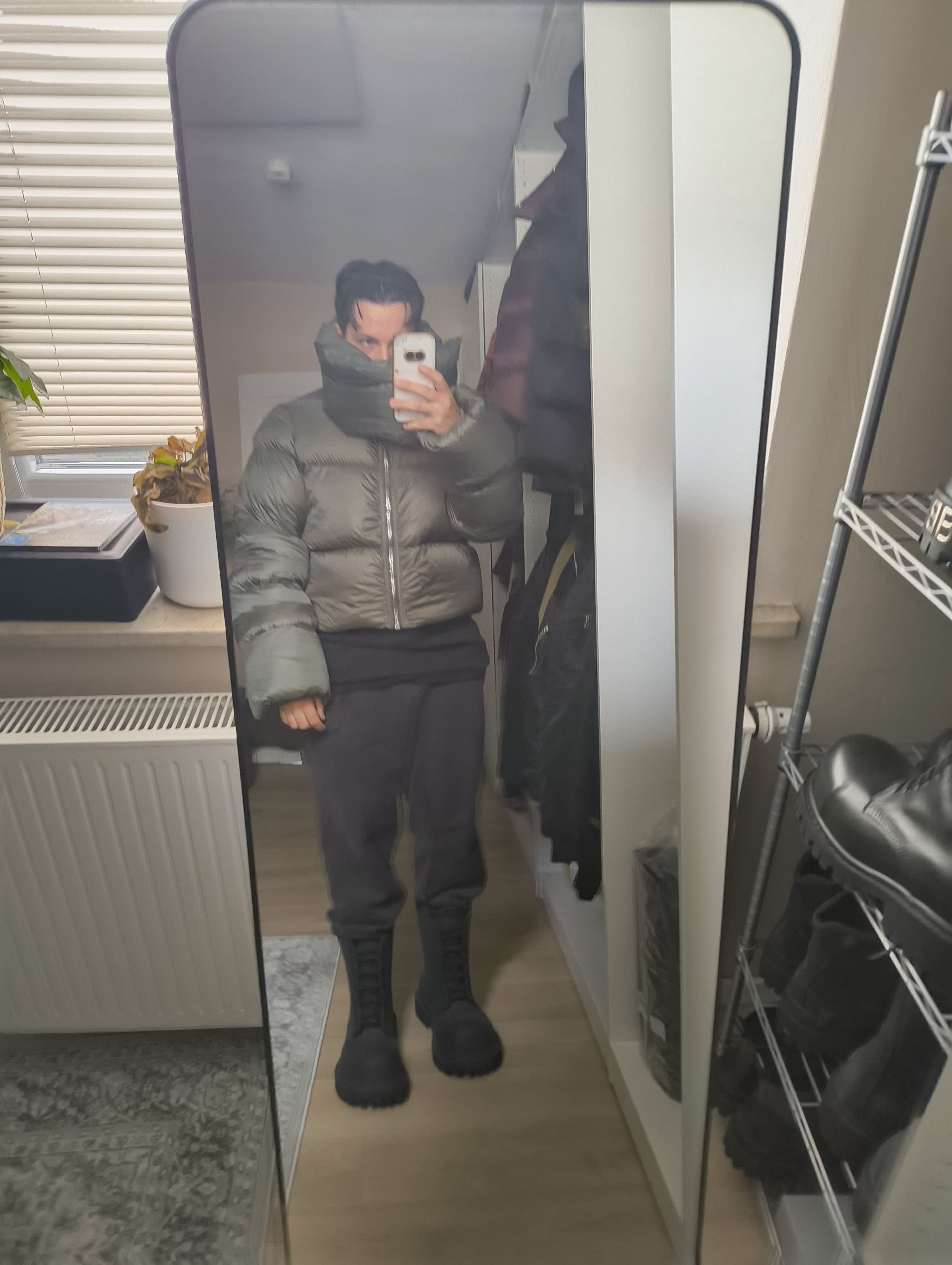 Rick Owens Rick owens green puffer jacket Size XS / US 0-2 / IT 36-38 - 2 Thumbnail