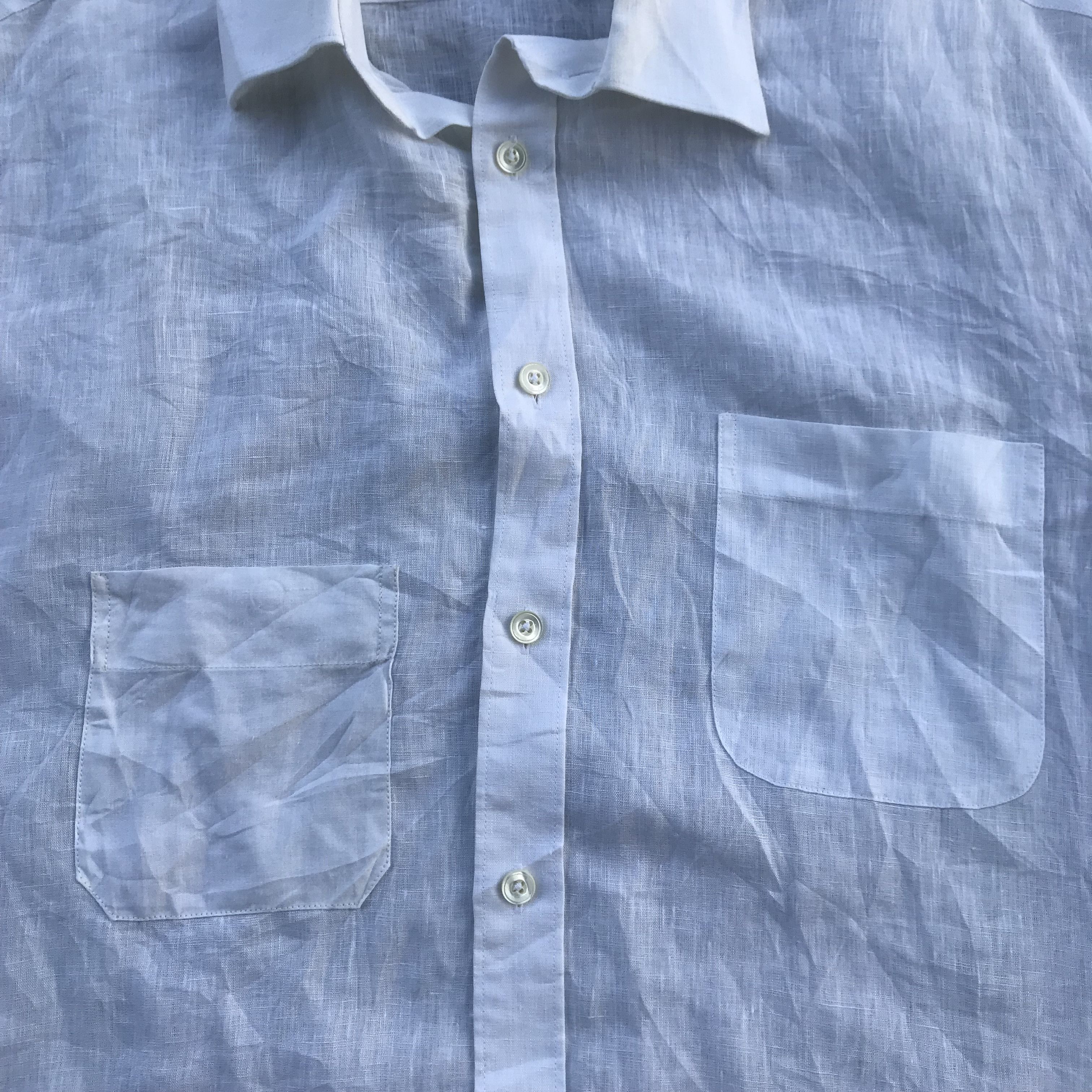 Aquascutum Aquascutum of london x Thomas Mason bespoke White Shirts Size US L / EU 52-54 / 3 - 5 Thumbnail
