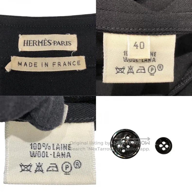Hermes Hermes Margiela Era Wool Dress Size S / US 4 / IT 40 - 5 Thumbnail