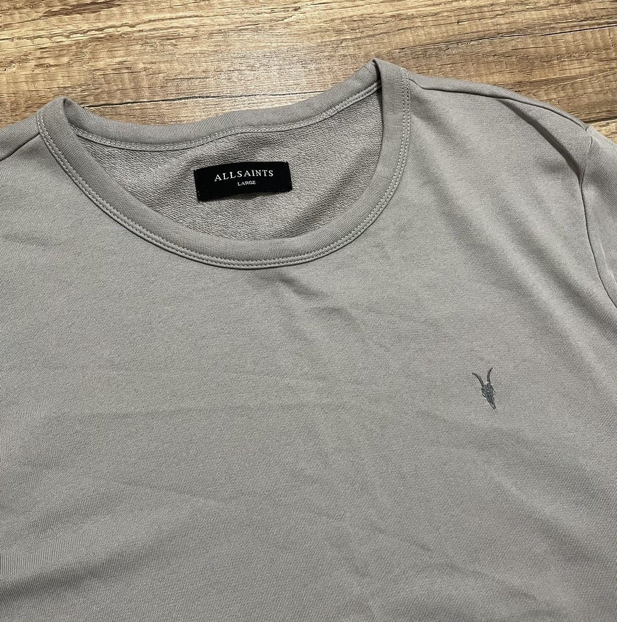Allsaints Allsaints Stan Crew Sweatshirt Crewneck Pullover Size US L / EU 52-54 / 3 - 5 Thumbnail