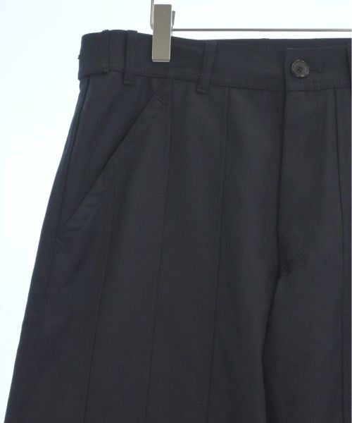 Comme des Garcons SHIRT Cropped Pants Tuck Polyester Plain Navy Size US 34 / EU 50 - 4 Thumbnail