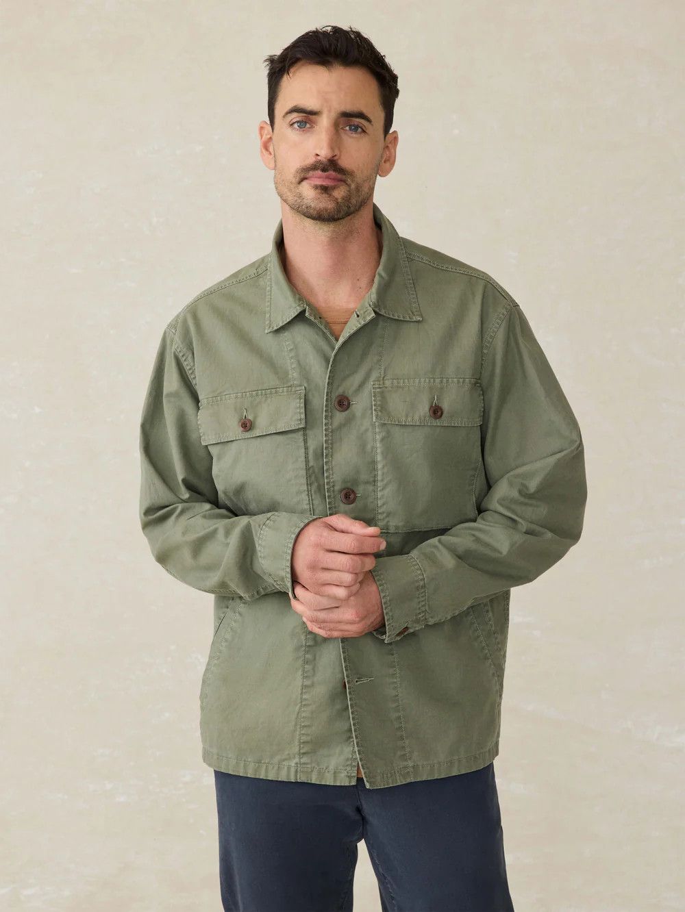 Faherty Shirt-jacket, new with tags | Grailed