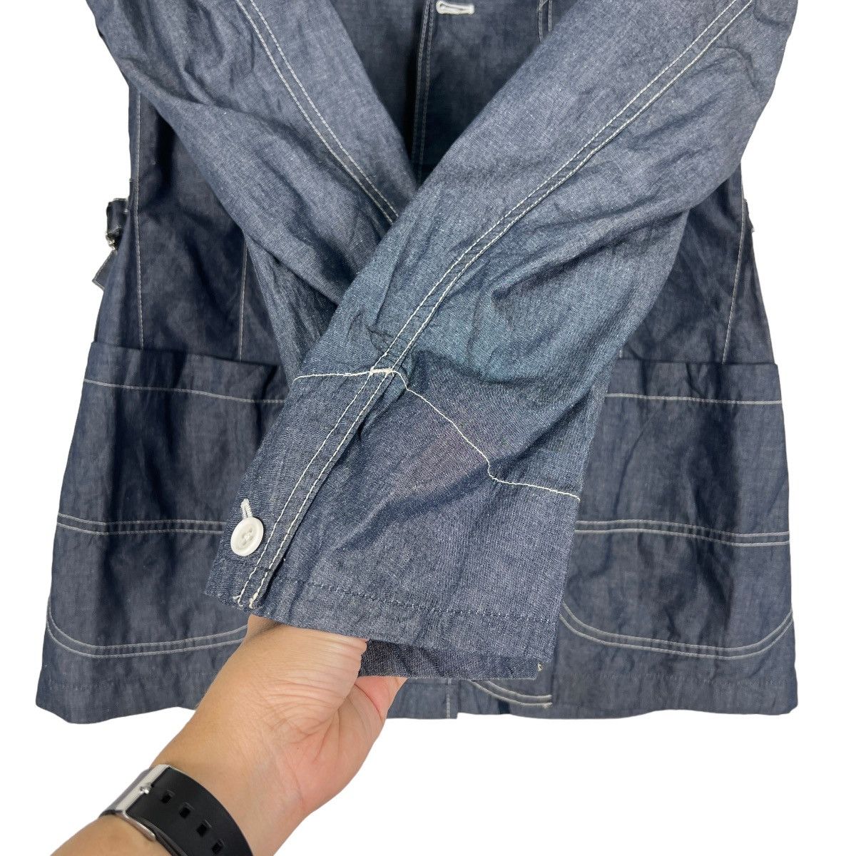United Arrows 🔥 GREEN LABEL RELAXING UNITED ARROWS CHORE JACKET Size US L / EU 52-54 / 3 - 13 Thumbnail