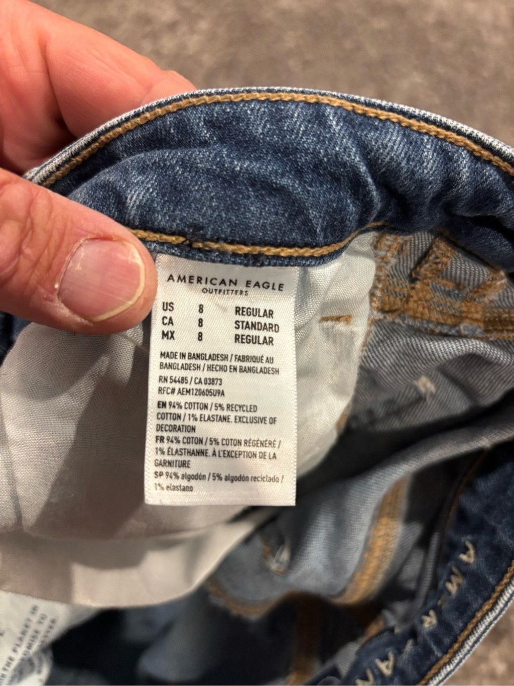 American Eagle Outfitters Women’s American Eagle Outfitters Mom Jeans Size 30" / US 8 / IT 44 - 6 Thumbnail