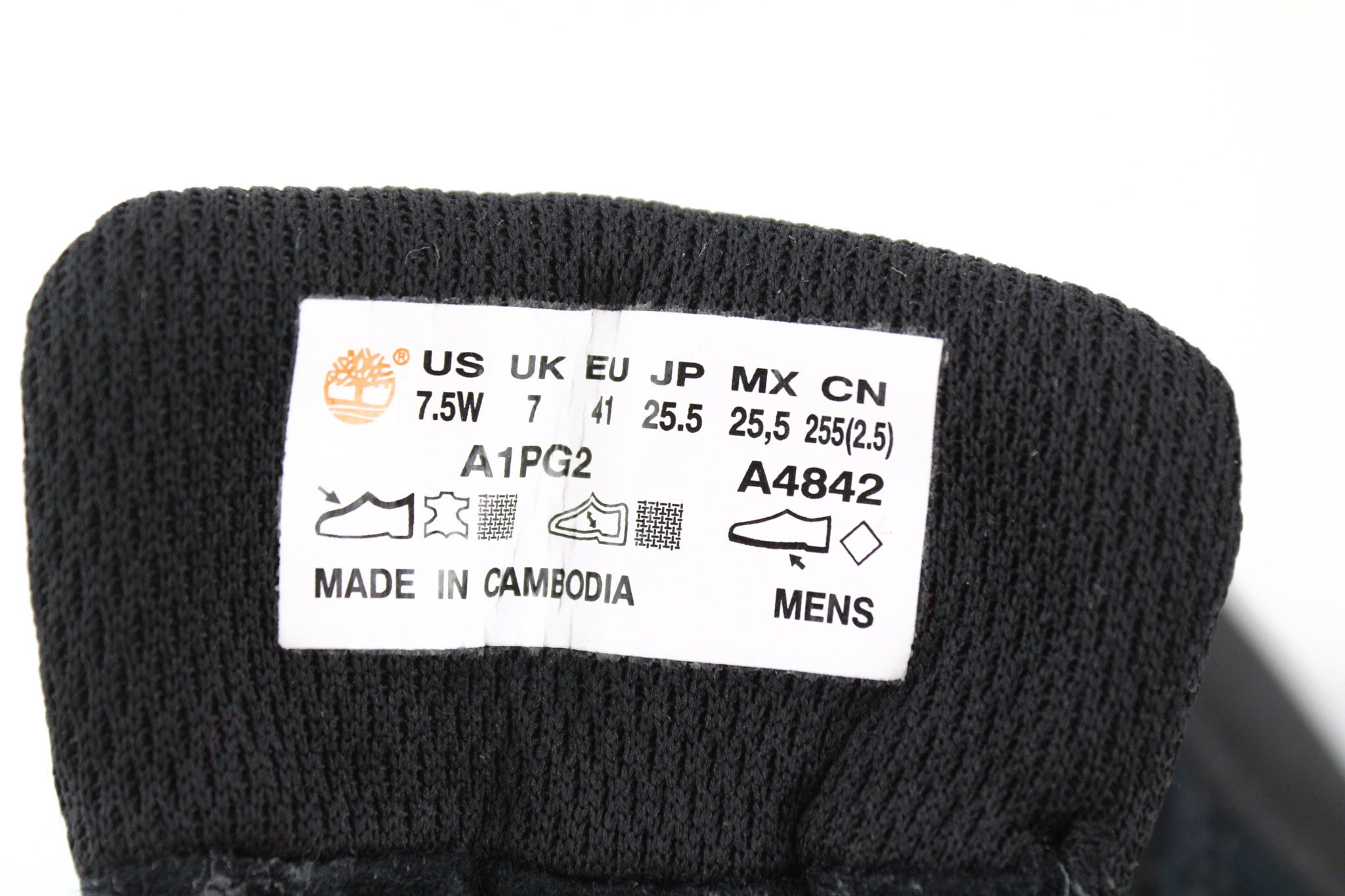 Timberland A1PG2 UK7 Black Leather Gore-Tex Ortholite 79896 Size US 7.5 / EU 40-41 - 13 Thumbnail