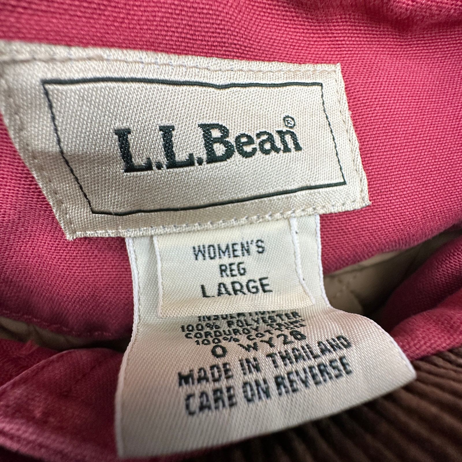 L.L. Bean LL Bean WY28 Adirondack Quilt Lined Barn Coat Womens Large Size L / US 10 / IT 46 - 3 Thumbnail