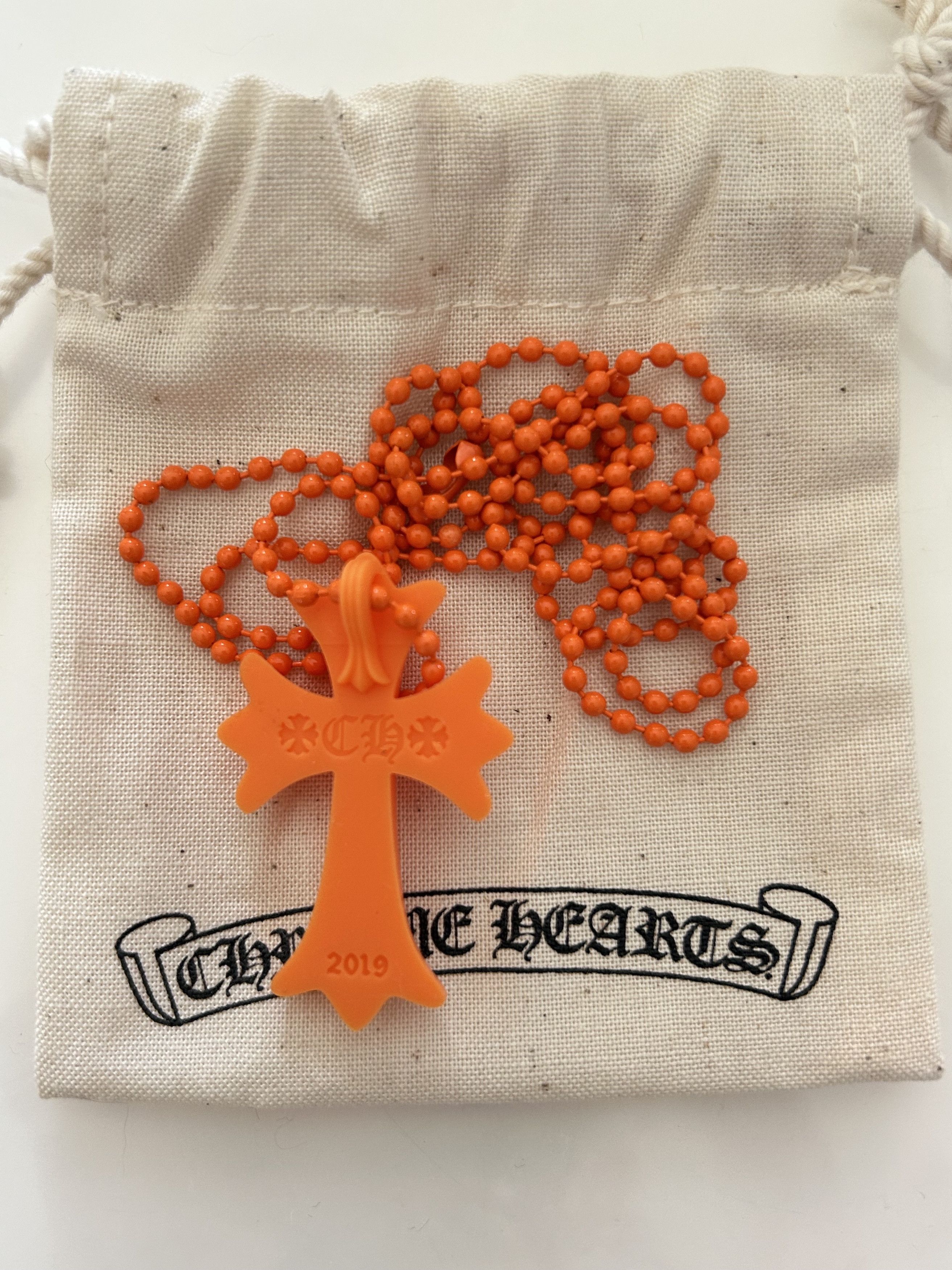 Chrome Hearts Chrome Hearts Orange Silicon Cross Size ONE SIZE - 2 Thumbnail