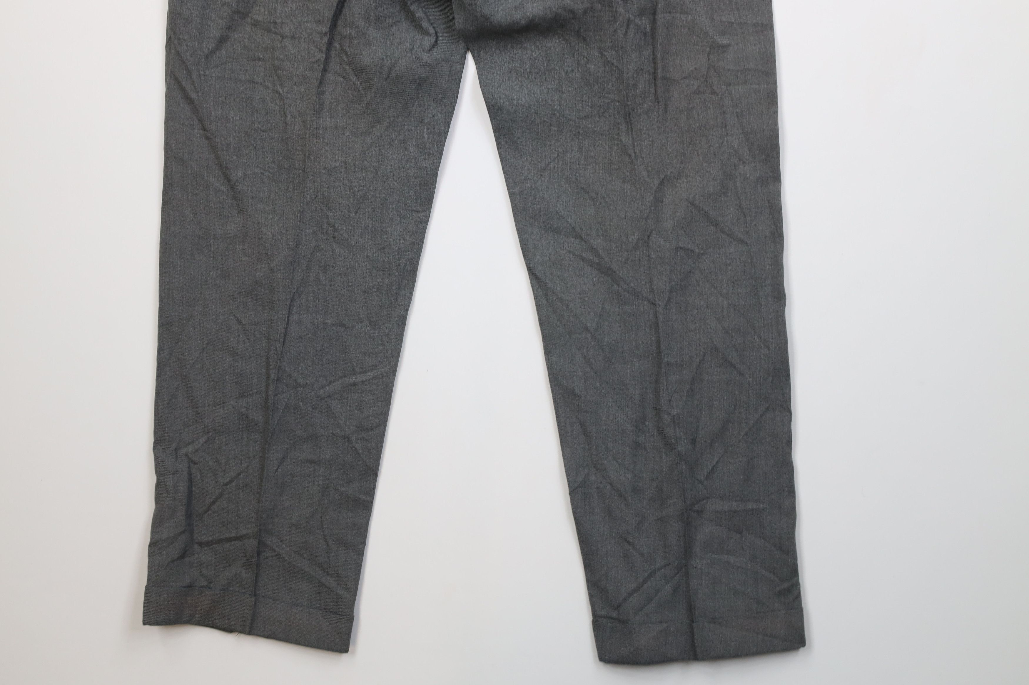 Vintage Vintage 60s 70s Streetwear Wool Knit Chino Pants Gray USA Size US 32 / EU 48 - 12 Thumbnail