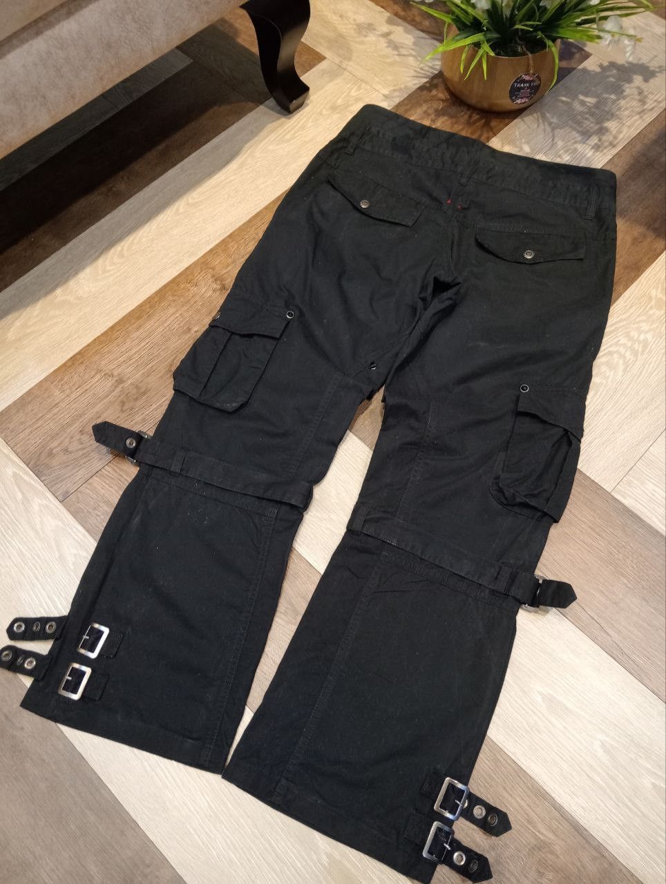 semanticdesign SEMANTIC DESIGN JAPAN BANDAGE PANTS BLACK Size US 32 / EU 48 - 7 Thumbnail