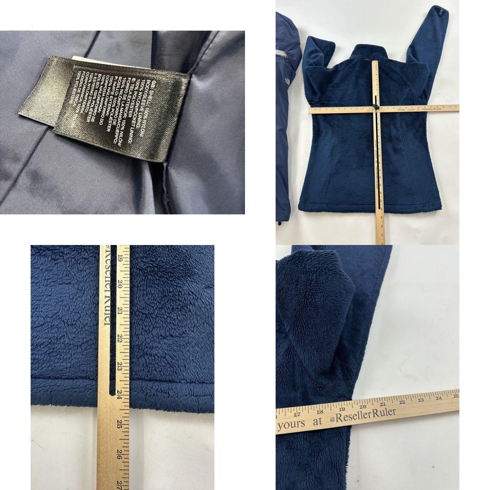 The North Face The North Face Jacket Womens Small Blue 3-in-1 Fleece Coat HyVent Size S / US 4 / IT 40 - 10 Thumbnail
