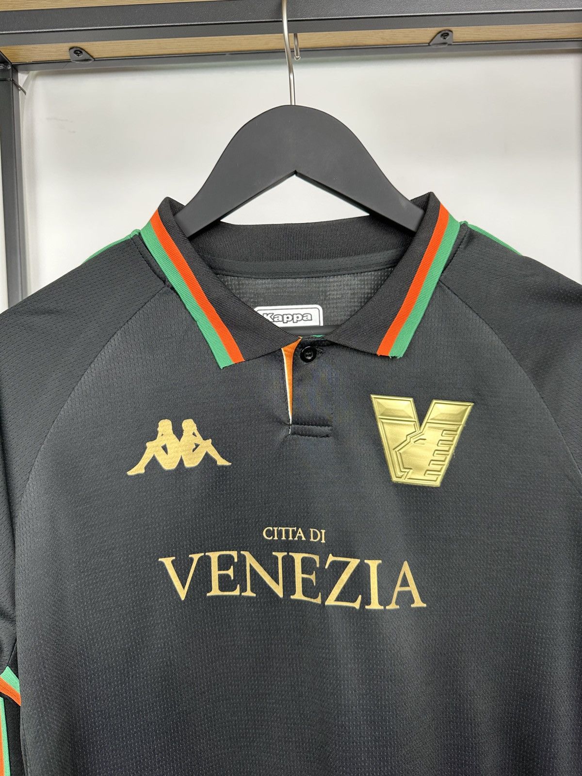 Kappa Venezia FC Home Jersey Bloke Core Long Sleeve Polo Men’s L Size US L / EU 52-54 / 3 - 5 Thumbnail