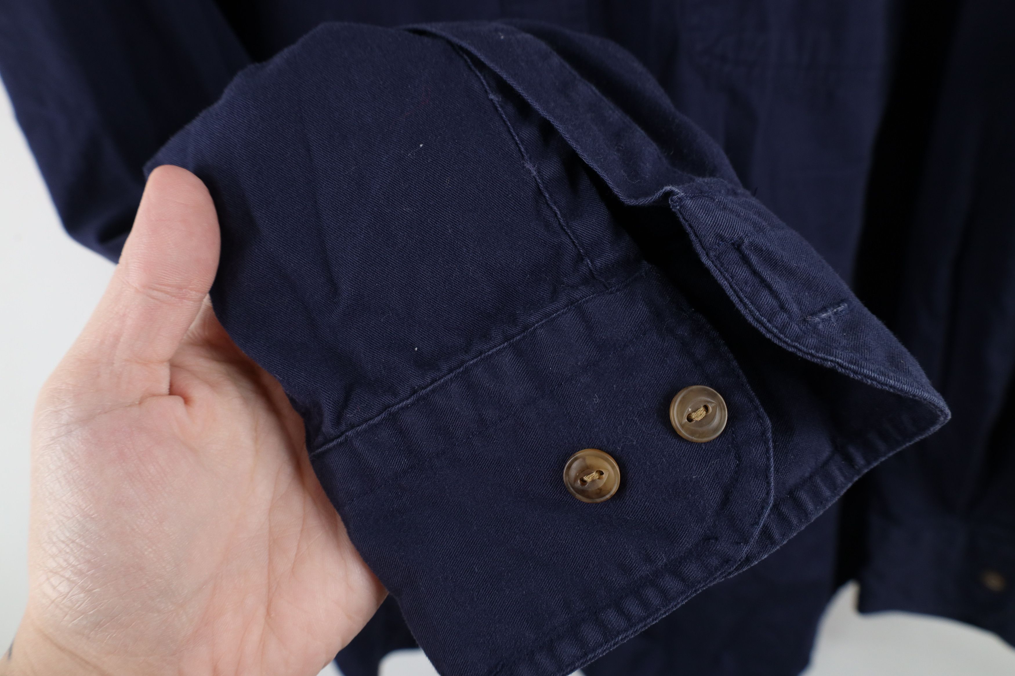 Ralph Lauren × Vintage Vintage 90s Chaps Ralph Lauren Boy Scout Tag Button Shirt Size US M / EU 48-50 / 2 - 5 Thumbnail