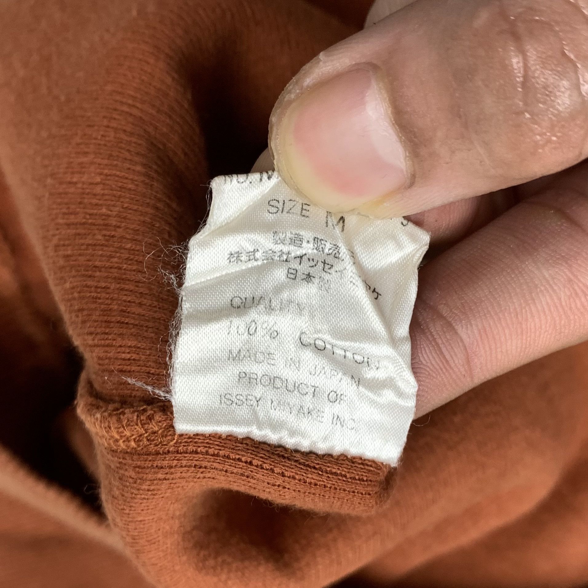 Issey Miyake Vintage Issey Miyake Sweatshirt Crewneck Size US M / EU 48-50 / 2 - 5 Thumbnail