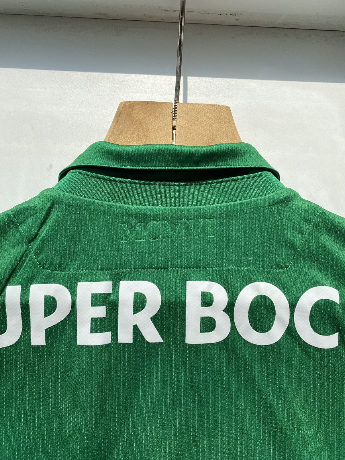 Macron 2016/17 MACRON Sporting Clube de Portugal Home Soccer Jersey Size US L / EU 52-54 / 3 - 5 Thumbnail