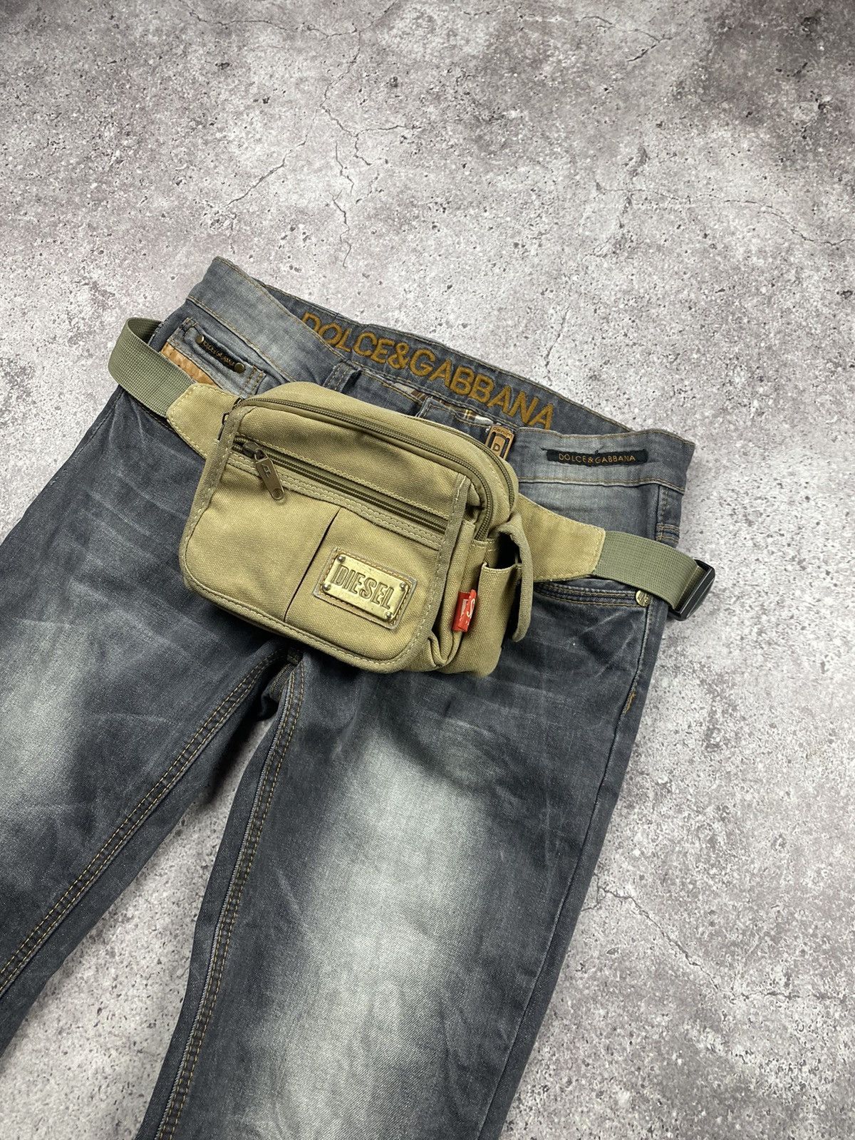 Diesel × Vintage PANTS + BAG BUNDLE 2X ITEM Size ONE SIZE - 5 Thumbnail