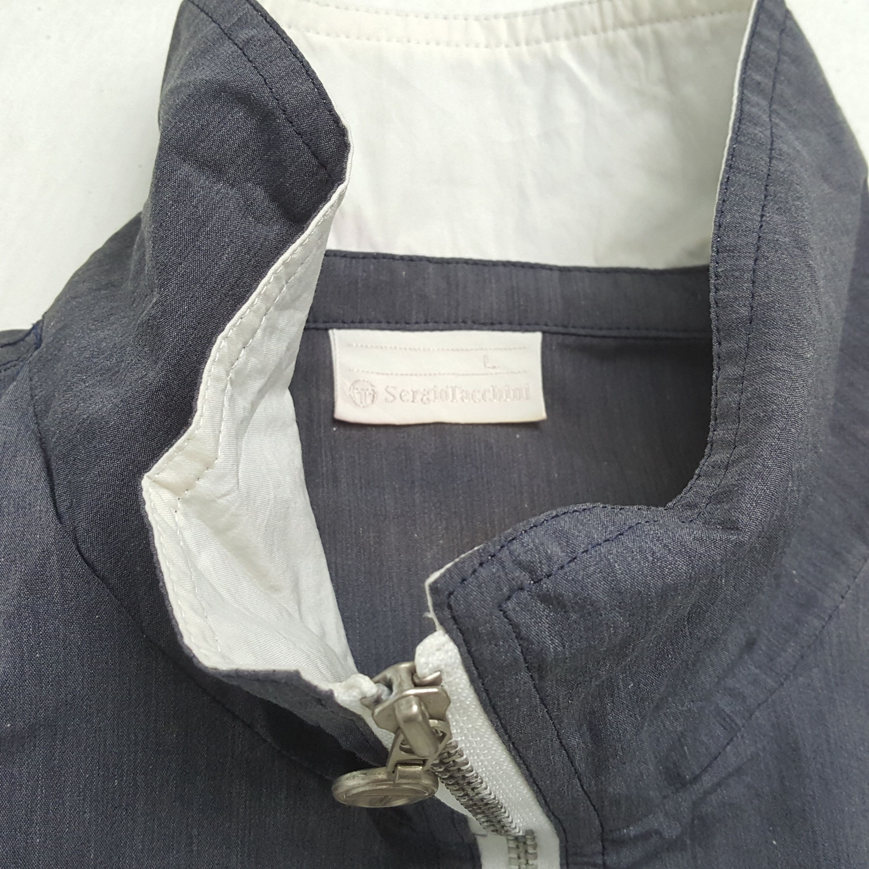 Sergio Tacchini × Vintage SERGIO TACCHINI Sportswear Nice Design Windbreaker Jacket Size US M / EU 48-50 / 2 - 9 Thumbnail
