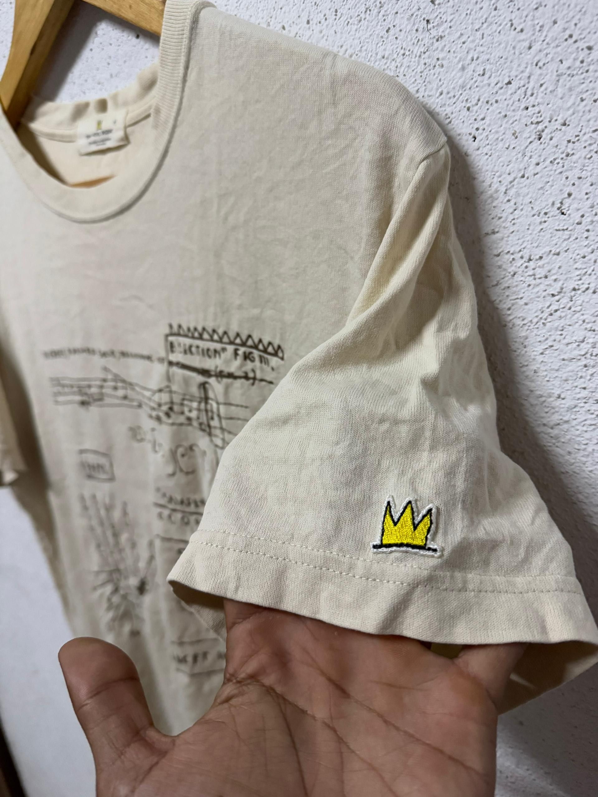 Jean-Michel Basquiat × Vintage Vintage jean michael basquiat x uniqlo tshirt Size US M / EU 48-50 / 2 - 3 Thumbnail