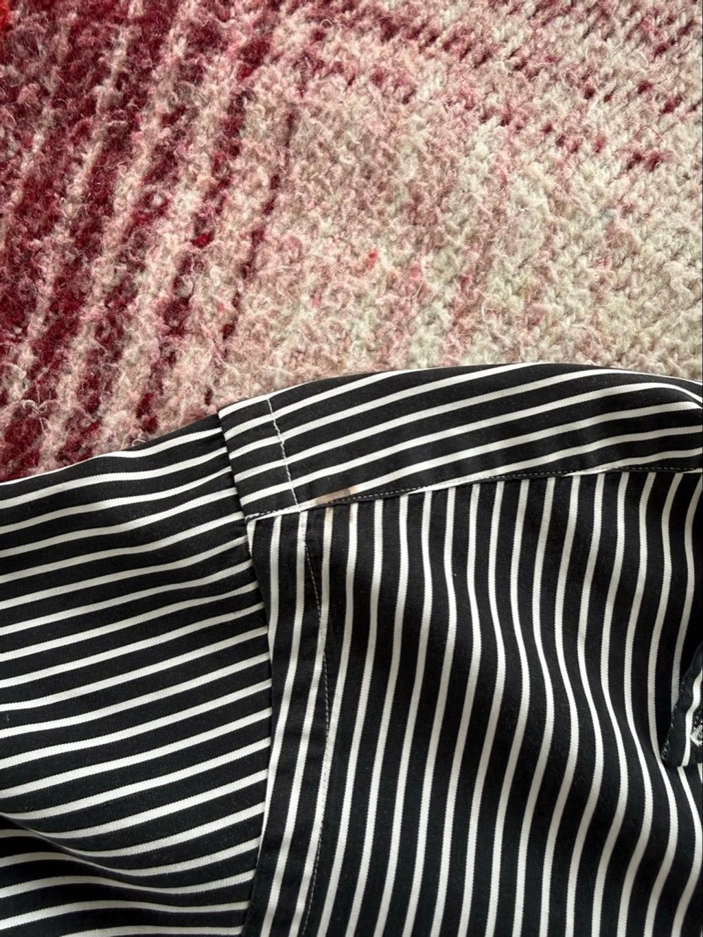 Ralph Lauren Ralph Lauren Black/White Stripe Classic Fit Button Down Shir Size US L / EU 52-54 / 3 - 5 Thumbnail