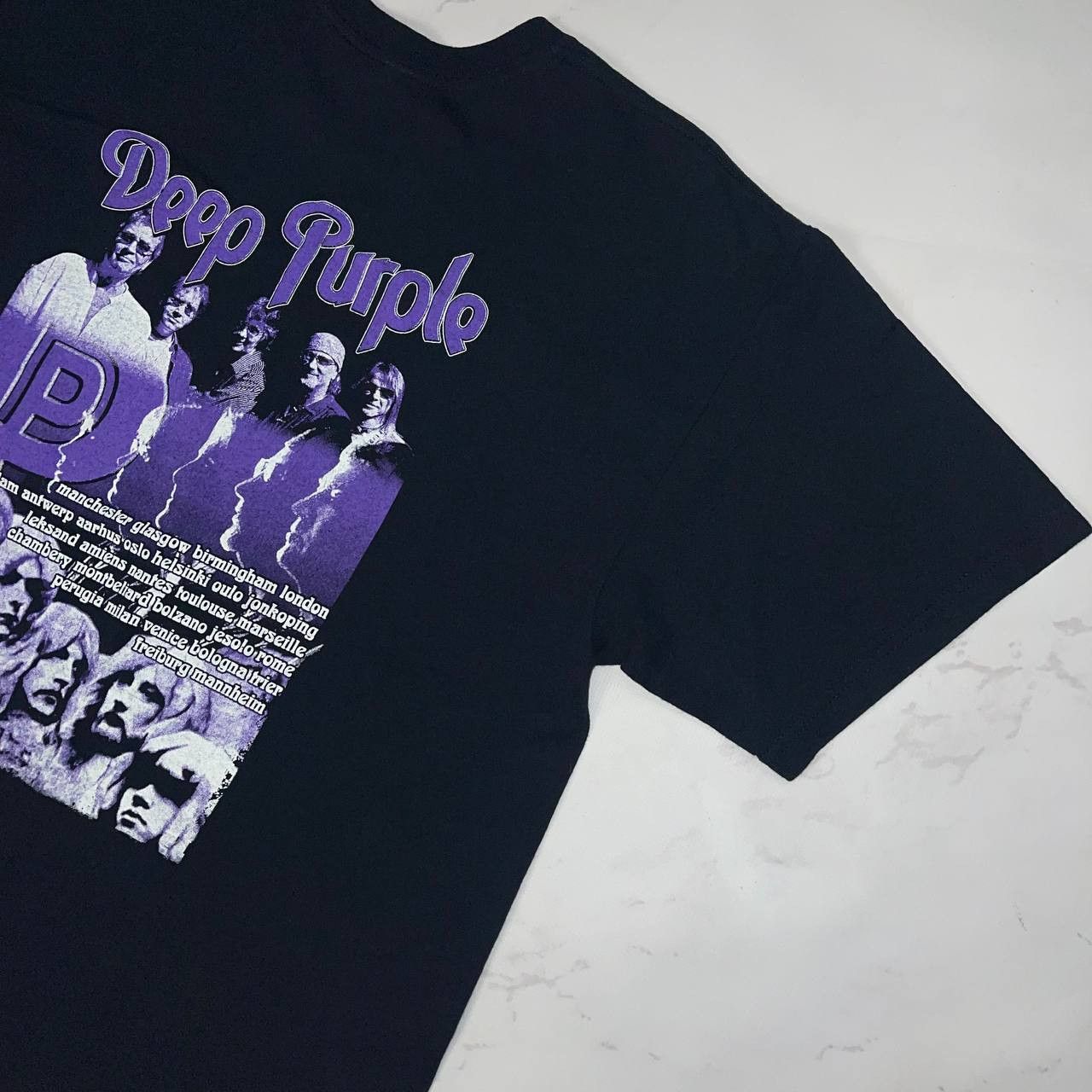 Vintage Deep Purple X Band Tees Vintage Deepl Purple T-shirt Size L Size US L / EU 52-54 / 3 - 13 Thumbnail