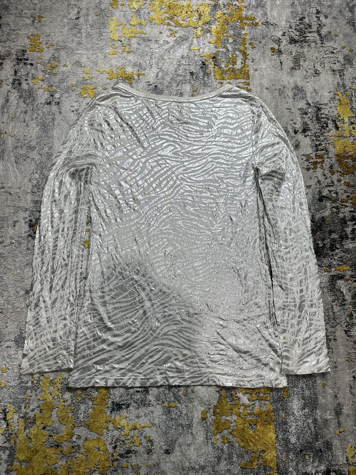 20471120 SICK GLITTER MESH LONG SLEEVE IFSIXWASNINE LGB STYLE Size S / US 4 / IT 40 - 3 Thumbnail