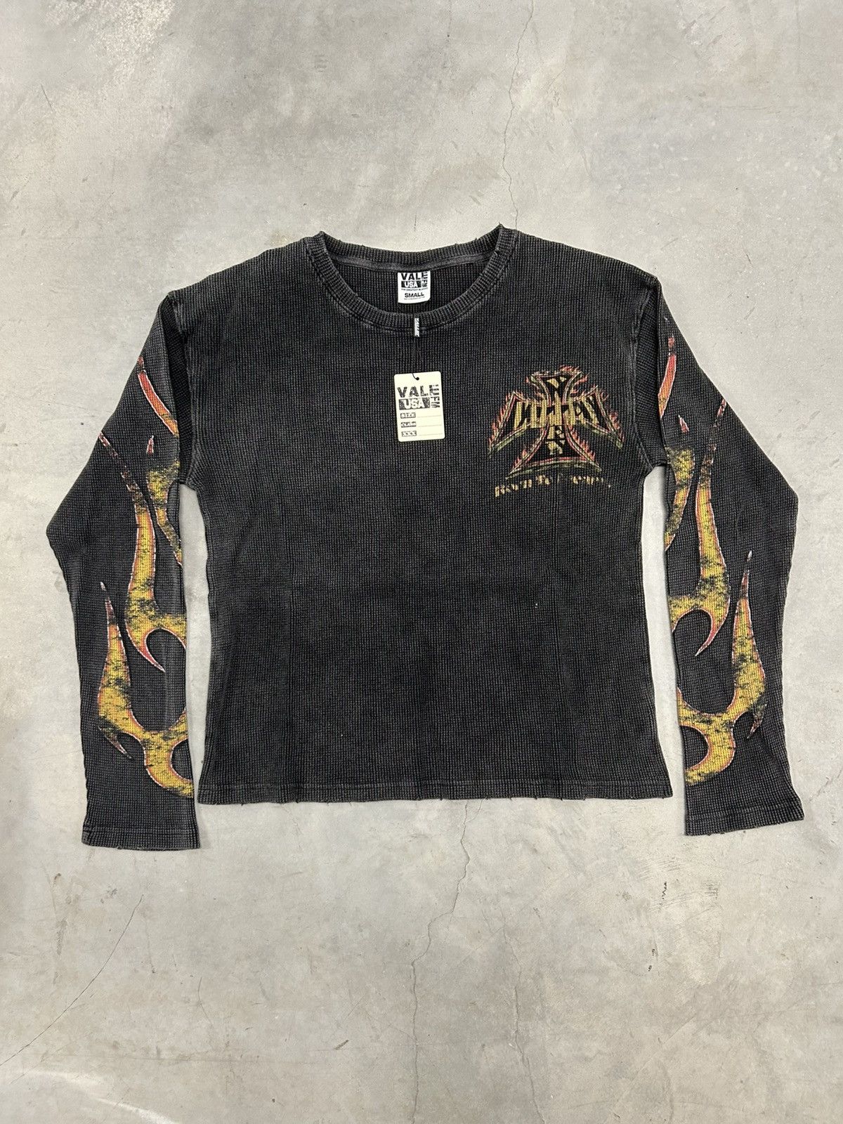 Vale Forever Crest Thermal L/S Black/Red | Grailed