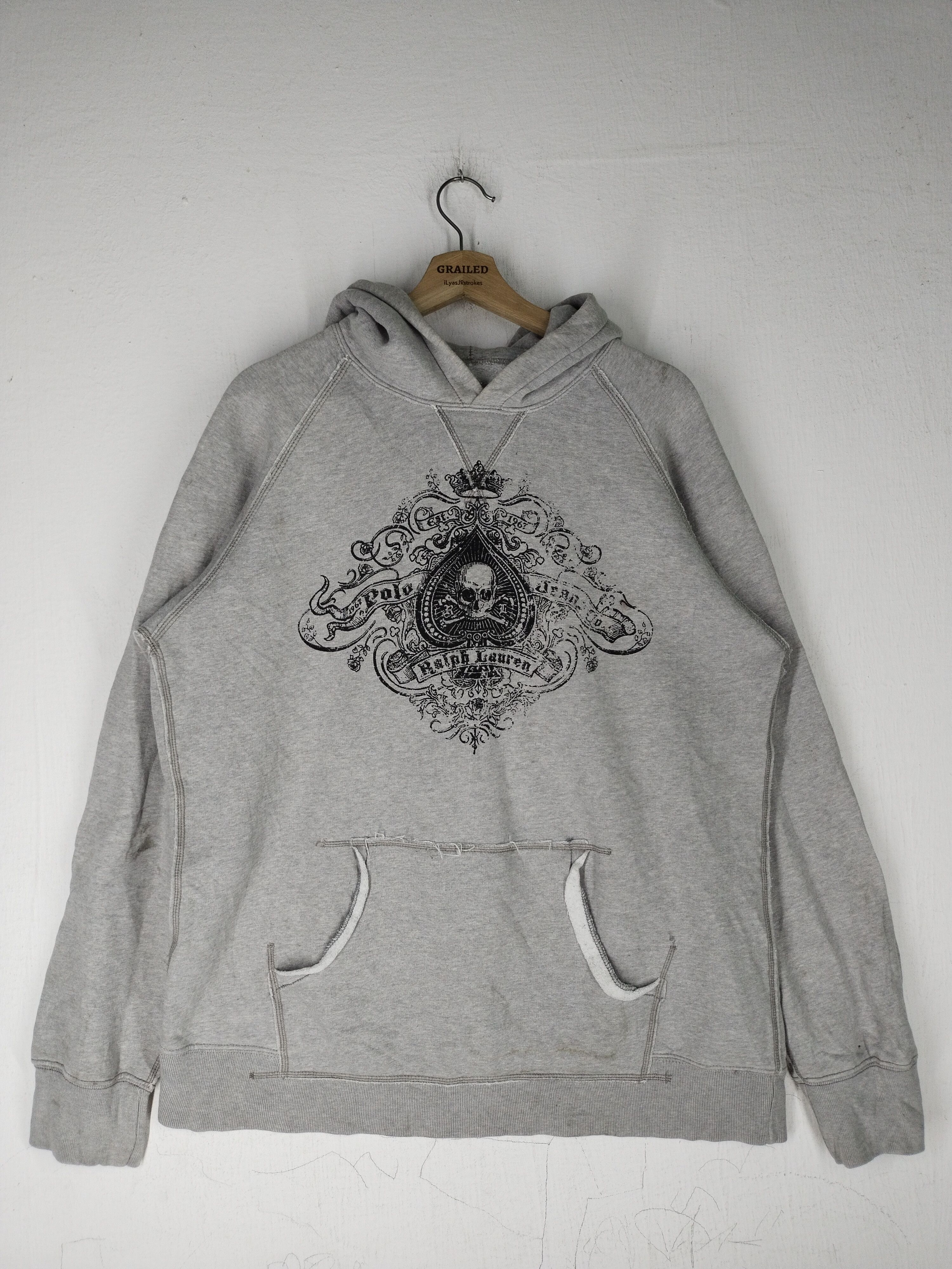 Polo Ralph Lauren × RRL Ralph Lauren × Ralph Lauren Vintage Ralph Lauren Hoodie Size US L / EU 52-54 / 3 - 4 Thumbnail