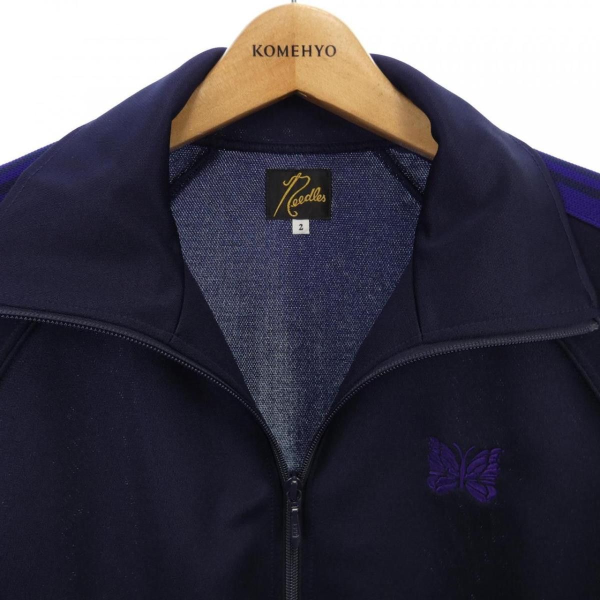Needles Jacket Zip Up Tape Side Blouson Navy Size US M / EU 48-50 / 2 - 5 Thumbnail