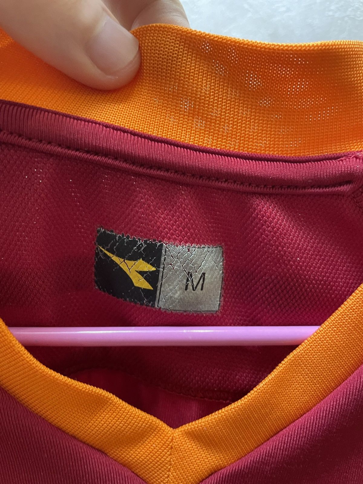 Diadora × Vintage TOTTI ROMA 2006 2007 HOME SHIRT SOCCER JERSEY VINTAGE Size US M / EU 48-50 / 2 - 8 Thumbnail