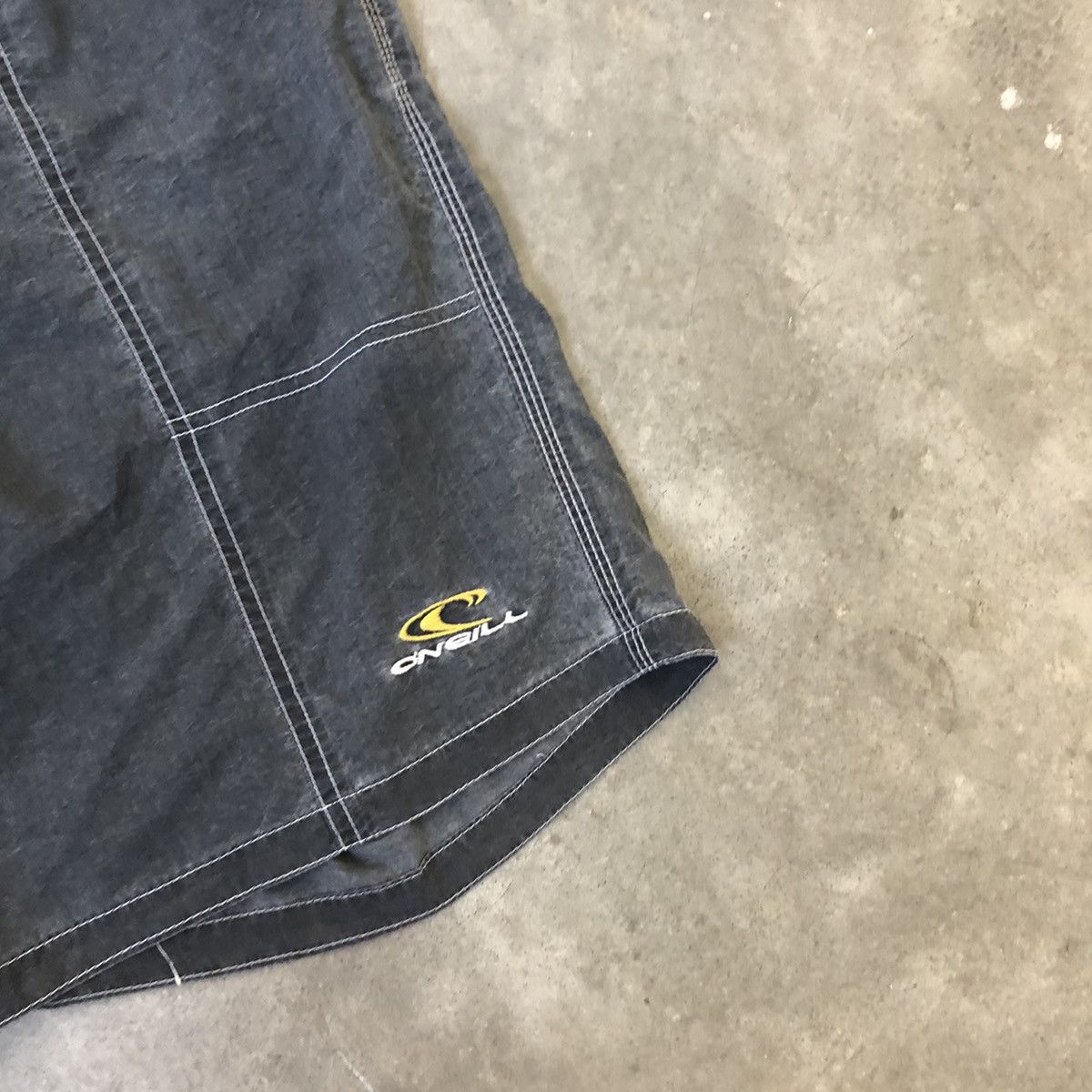 O'Neill × Vintage Crazy Vintage Y2K/2000s Earth Tone Oneil Surf Pants 🍒 Size US 35 - 2 Thumbnail