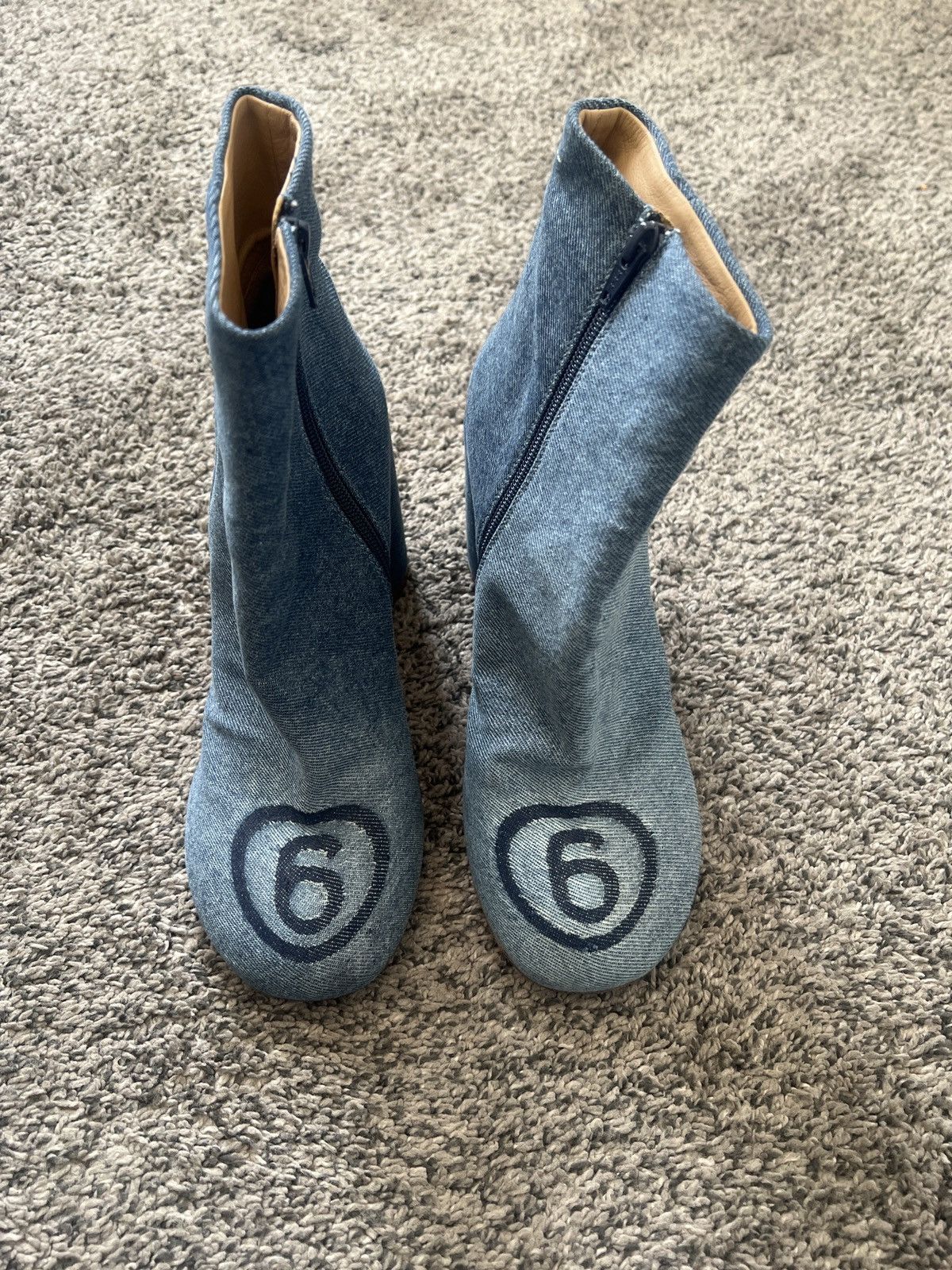 MM6 MM6 Denim Boots Size US 11 / IT 41 - 3 Thumbnail