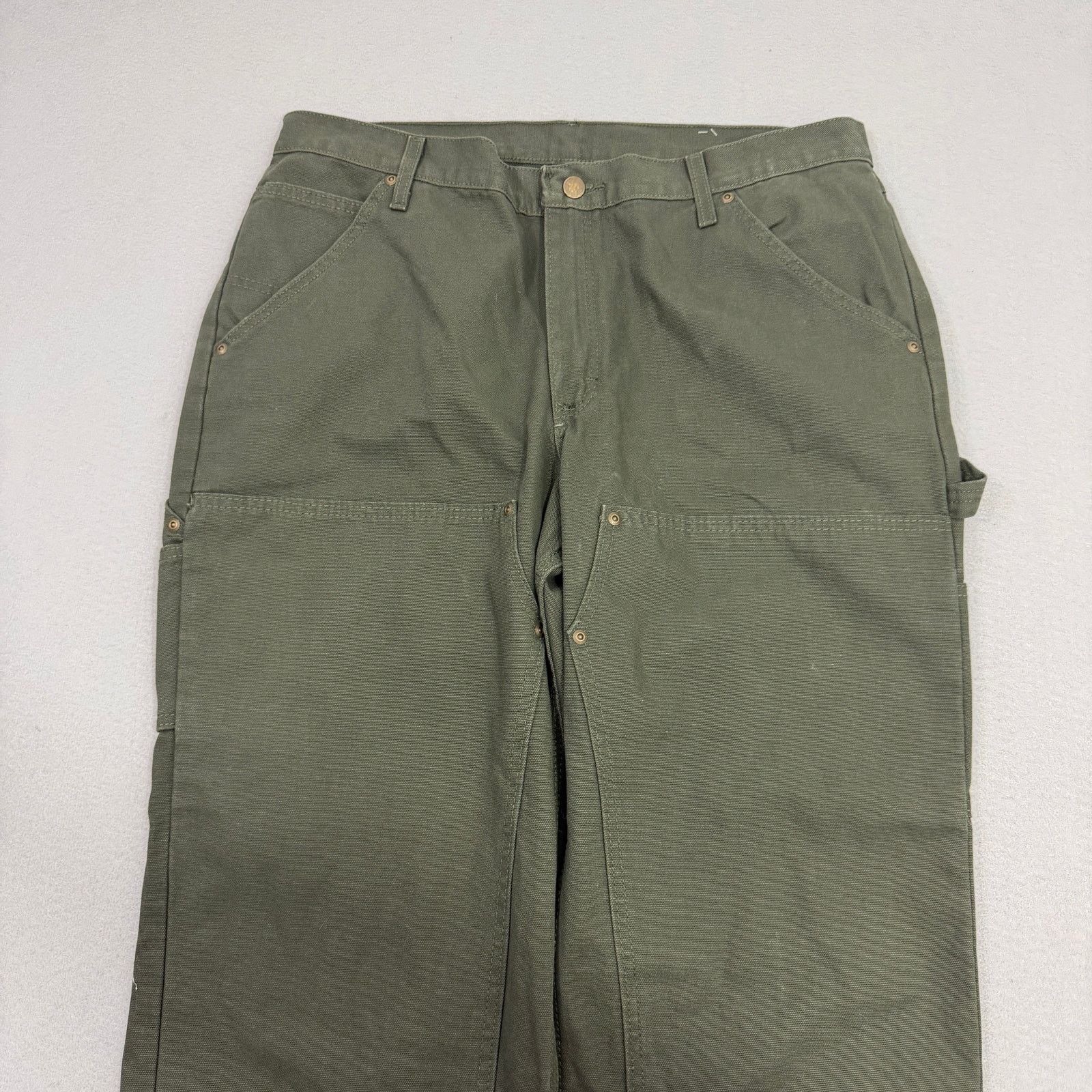 Vintage Image Authority Canvas Double Knee Carpenter Pants Men's 36R Size US 36 / EU 52 - 4 Thumbnail