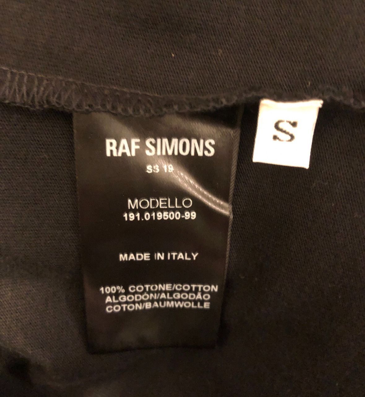 Raf Simons Raf Simons T-shirt with abstract head print-2505 Size US S / EU 44-46 / 1 - 4 Thumbnail