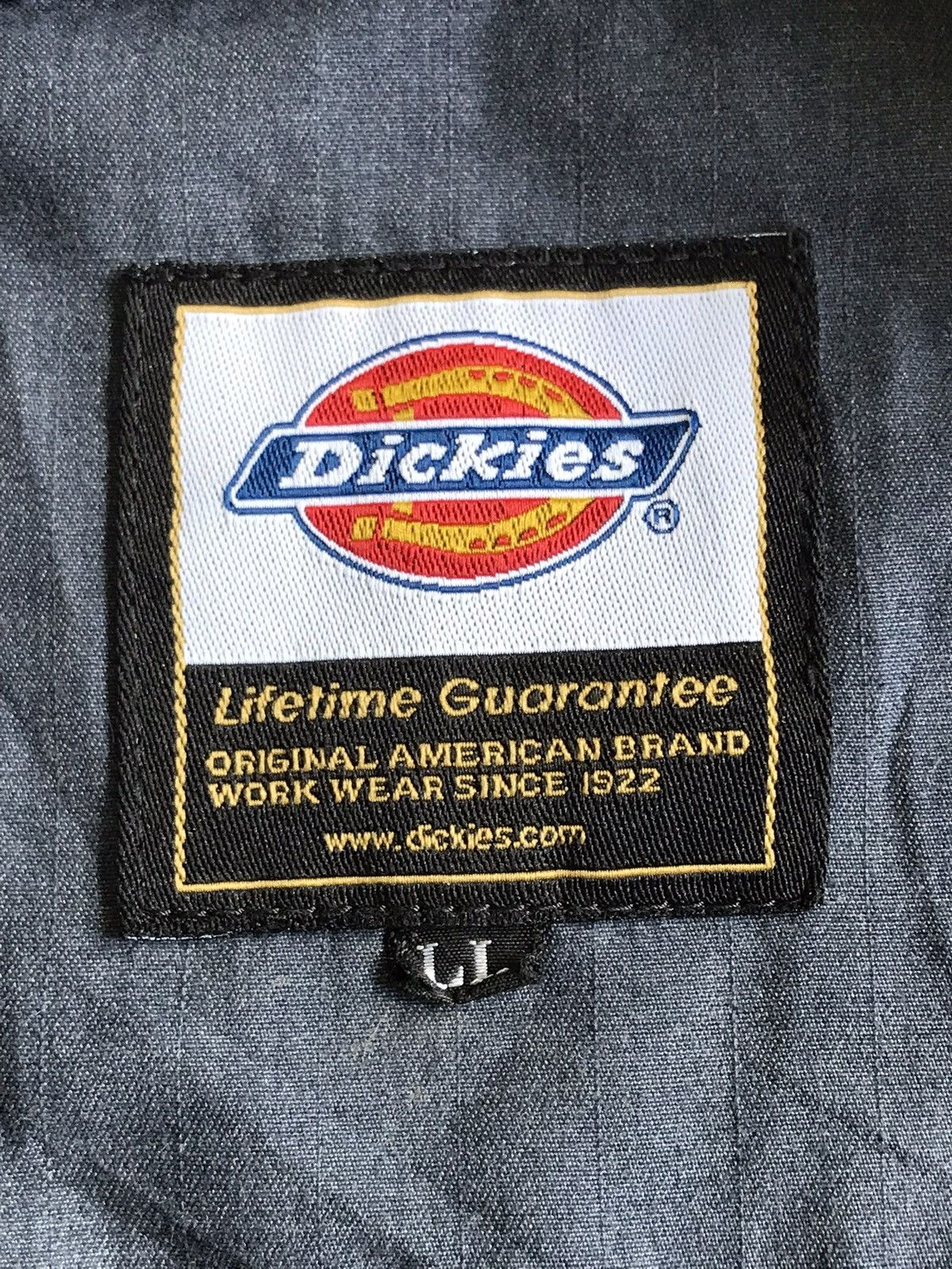 Dickies × Vintage Vintage DICKIES Full Zip Motorcycle Jacket Size US L / EU 52-54 / 3 - 10 Thumbnail