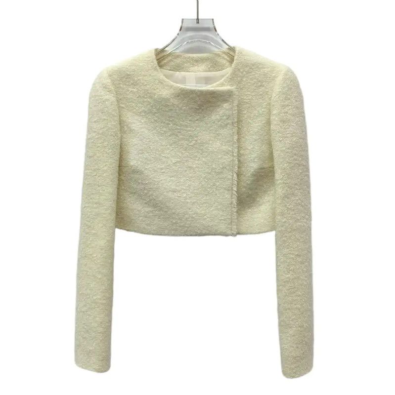 Dior Dior Beige Mohair Women’s Jacket 0089 Size ONE SIZE - 1 Thumbnail