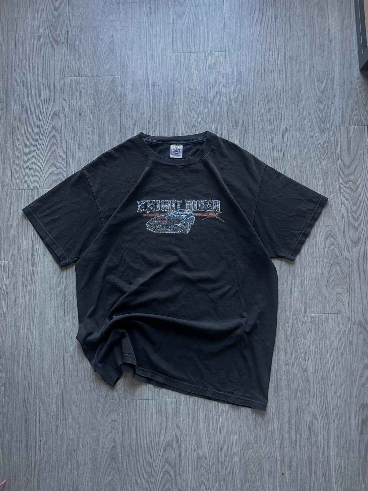 Japanese Brand × Vintage Vintage Night Rider Tee Size US L / EU 52-54 / 3 - 1 Thumbnail