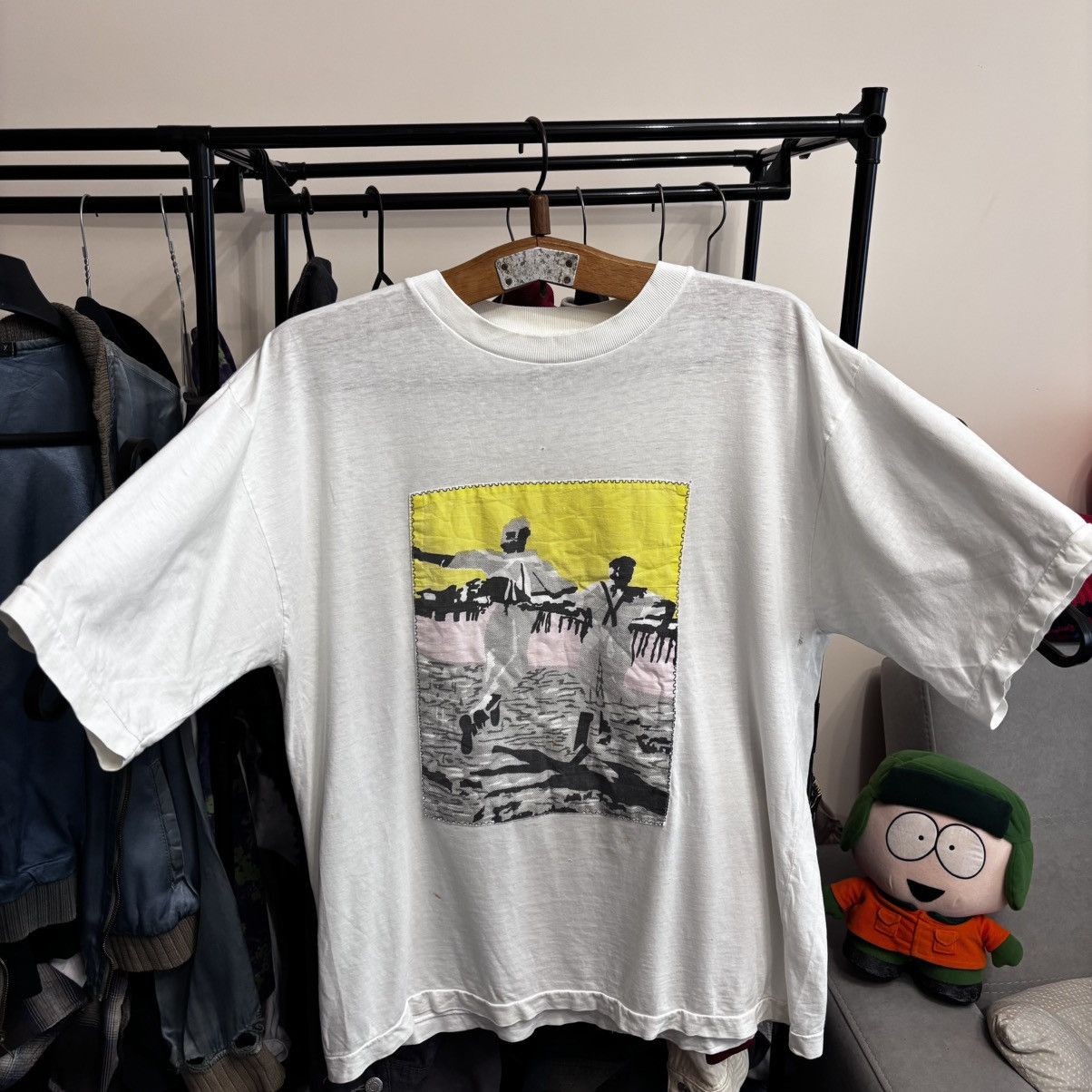 Vintage Vintage 80’s Avant-Garde T-Shirt Grunge ERD Punk style Size US M / EU 48-50 / 2 - 1 Thumbnail