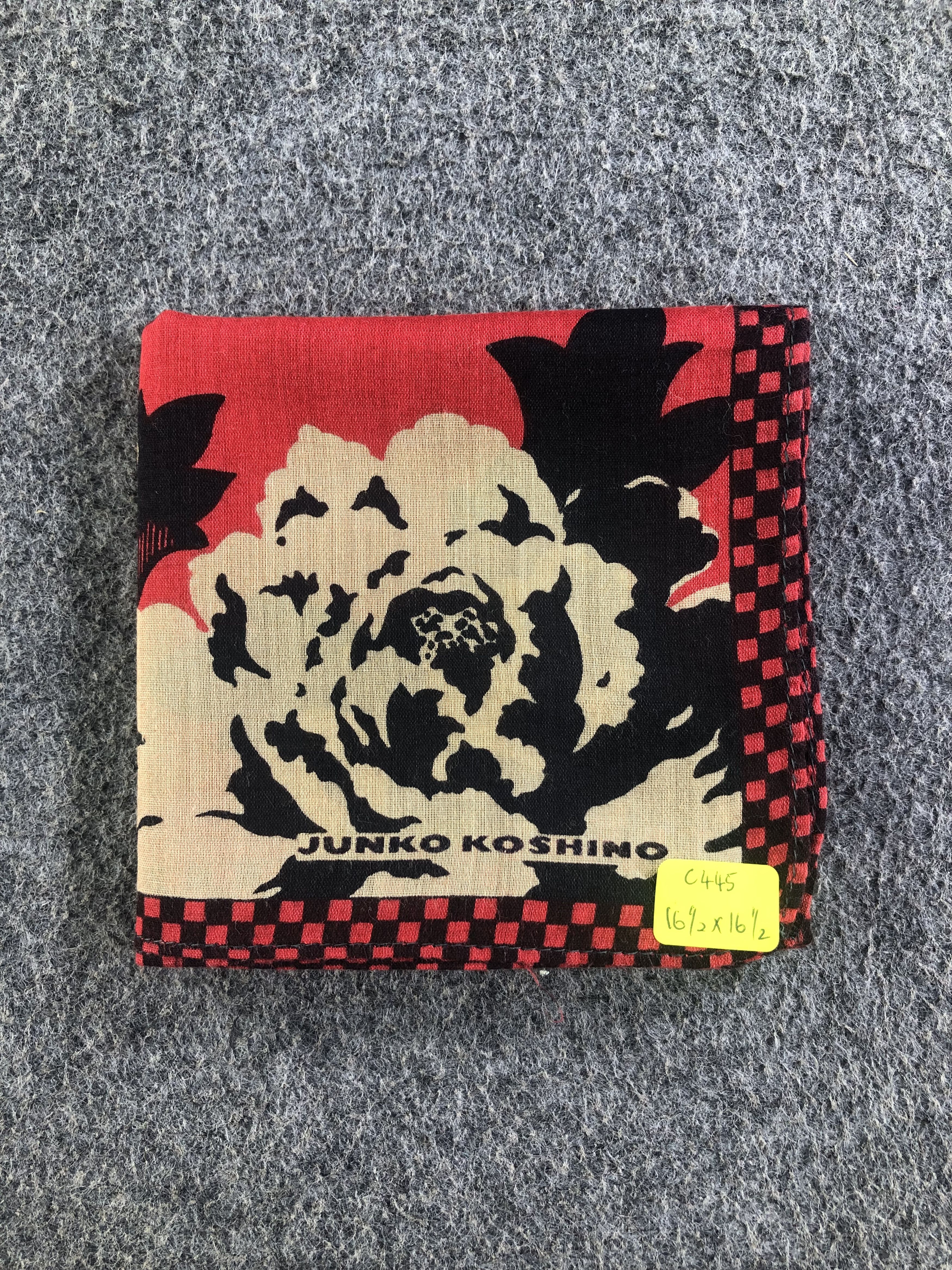Mr. Junko Junko Koshino Handkerchief / Bandana / Neckerchief C445 Size ONE SIZE - 6 Thumbnail