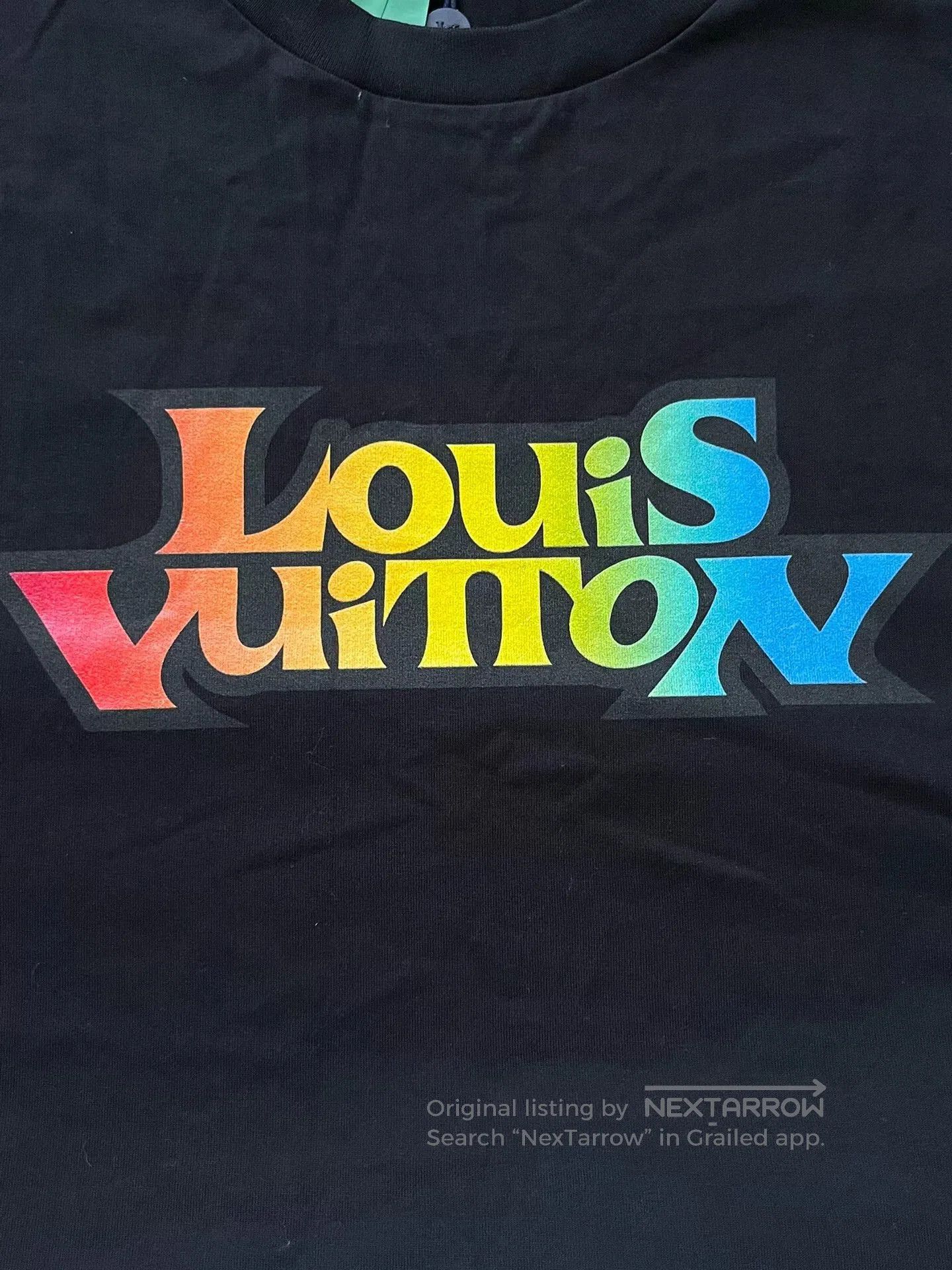 Louis Vuitton louis vuitton colorful logo long sleeve t. Size US L / EU 52-54 / 3 - 3 Thumbnail