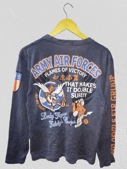 Tedman Ted Comapany Army Air Forces shirt longsleeve Size US M / EU 48-50 / 2 - 2 Thumbnail
