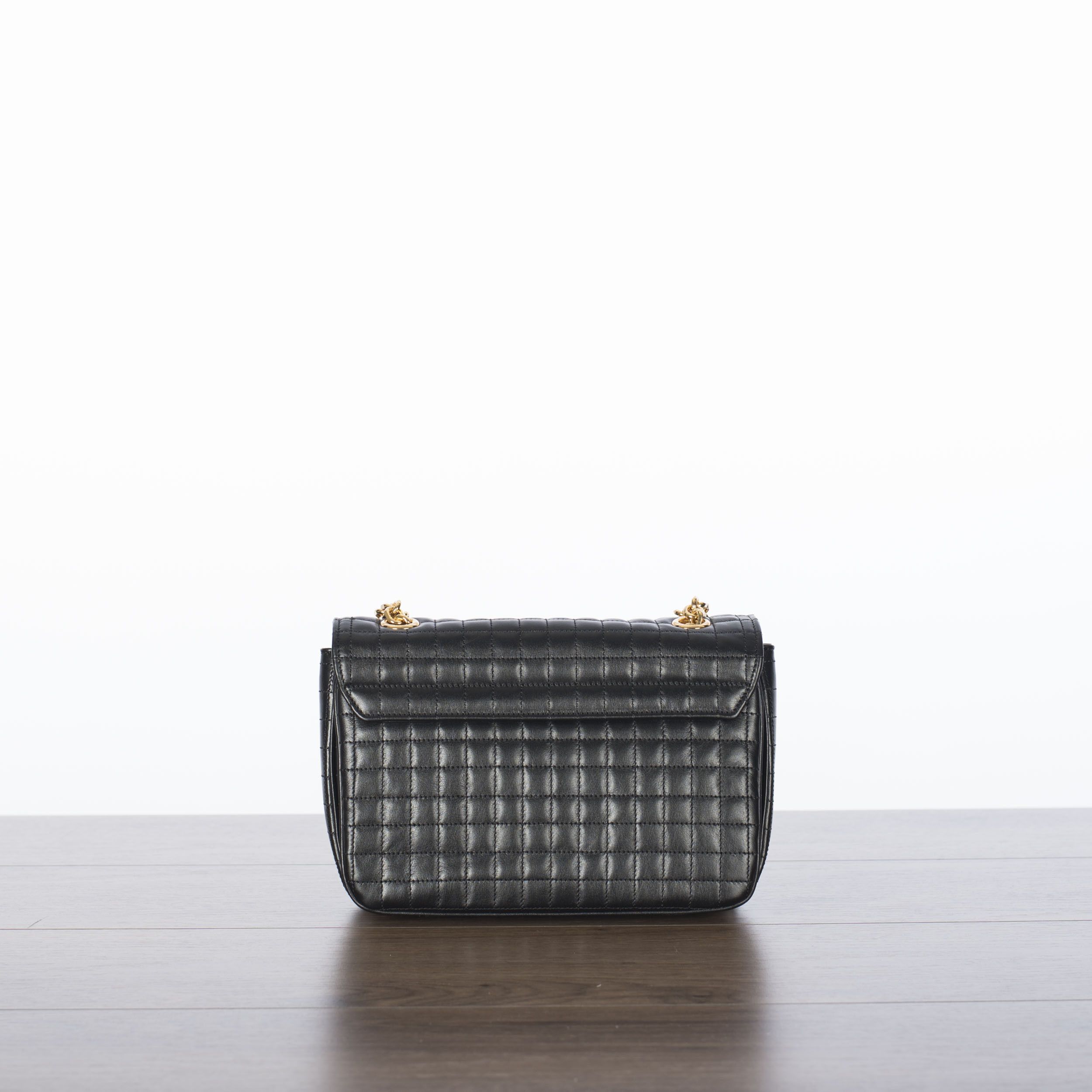 Celine Medium C Bag In Quilted Black Calfskin Size ONE SIZE - 3 Thumbnail
